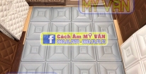 TẤM CAO SU NON GIẢ DA - CÁCH ÂM - CHỐNG NÓNG  TẤM CAO SU NON GIẢ DA - CÁCH ÂM - CHỐNG NÓNG