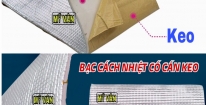 FOAM CÁCH NHIỆT LẠNH CÓ CÁN KEO FOAM CÁCH NHIỆT LẠNH CÓ CÁN KEO